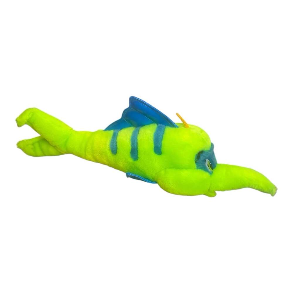 Classic Toy Co Neon Green Blue Marlin Swordfish Plush Stuffed Animal 12" Toy